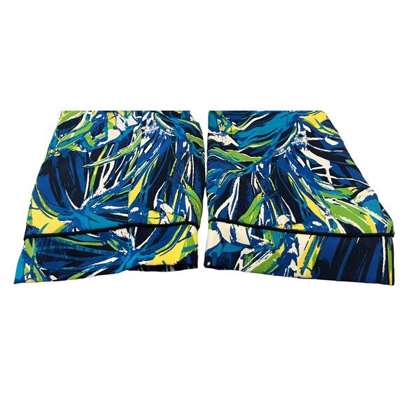 LAVENDER & HONEY 3/4 SLV OPEN-FRONT BLAZER/JACKET, WOMENS, 3X, BLUE YELLOW WHITE - Picture 7 of 12